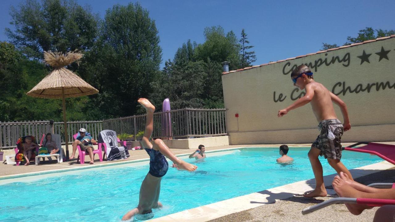 Camping Le Coin Charmant Chauzon Luaran gambar