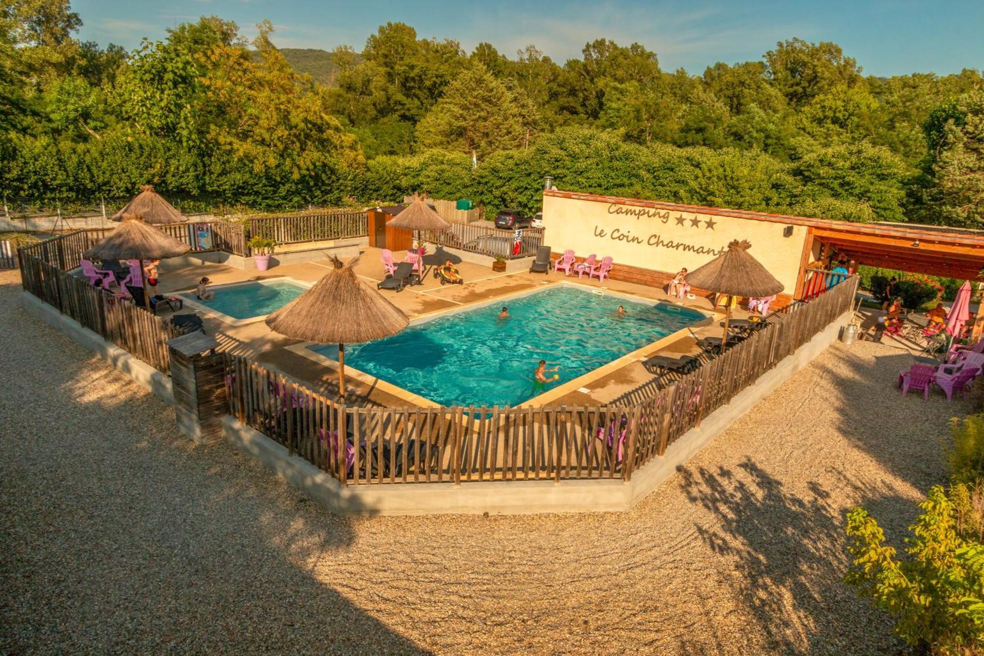 Camping Le Coin Charmant Chauzon Luaran gambar