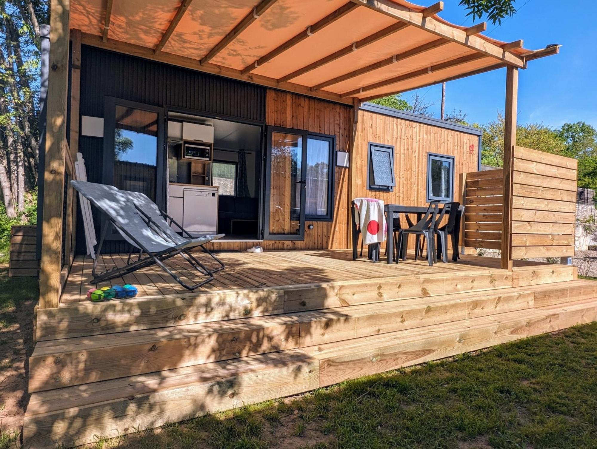 Camping Le Coin Charmant Chauzon Luaran gambar