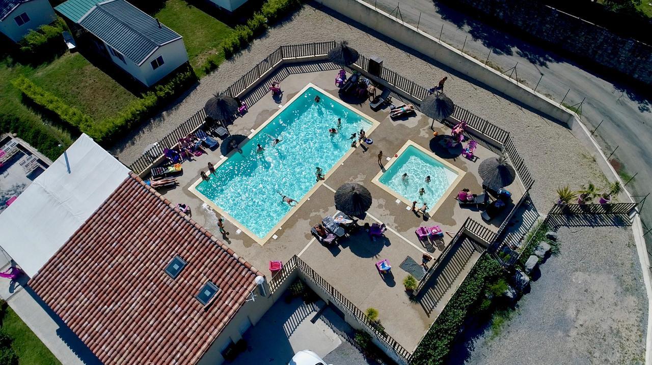 Camping Le Coin Charmant Chauzon Luaran gambar